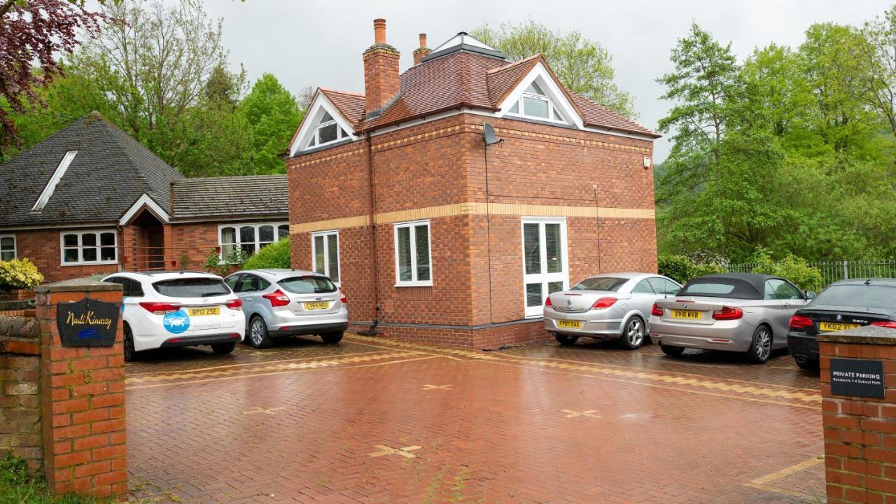 School Path Ironbridge Home With Roof Terrace Exterior photo